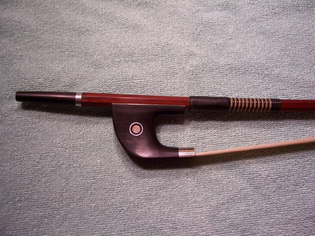 BASS BOW, Real Horse Hair, 3/4 German style