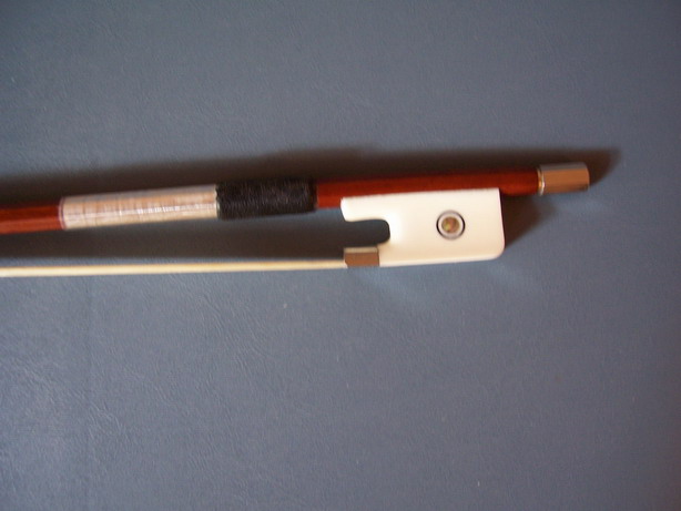 Ivory Like VIOLA BOW, High Quality, 4/4