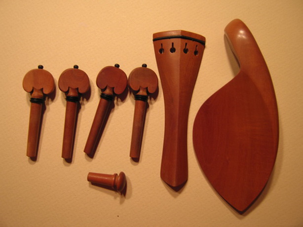 VIOLIN Accessory Set,Good Quality Boxwood, GREAT VALUE